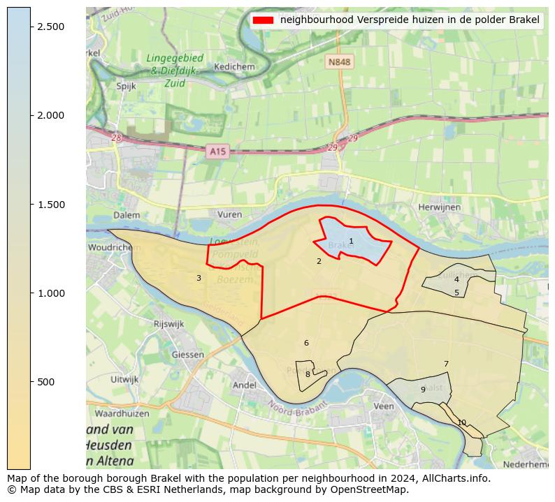 Image of the neighbourhood Verspreide huizen in de polder Brakel at the map. This image is used as introduction to this page. This page shows a lot of information about the population in the neighbourhood Verspreide huizen in de polder Brakel (such as the distribution by age groups of the residents, the composition of households, whether inhabitants are natives or Dutch with an immigration background, data about the houses (numbers, types, price development, use, type of property, ...) and more (car ownership, energy consumption, ...) based on open data from the Dutch Central Bureau of Statistics and various other sources!