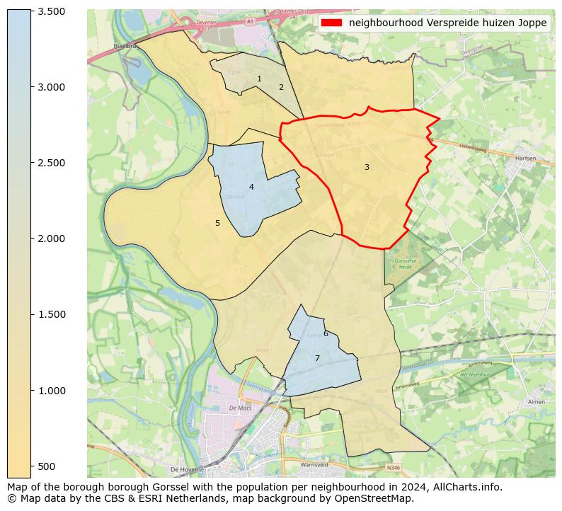 Image of the neighbourhood Verspreide huizen Joppe at the map. This image is used as introduction to this page. This page shows a lot of information about the population in the neighbourhood Verspreide huizen Joppe (such as the distribution by age groups of the residents, the composition of households, whether inhabitants are natives or Dutch with an immigration background, data about the houses (numbers, types, price development, use, type of property, ...) and more (car ownership, energy consumption, ...) based on open data from the Dutch Central Bureau of Statistics and various other sources!