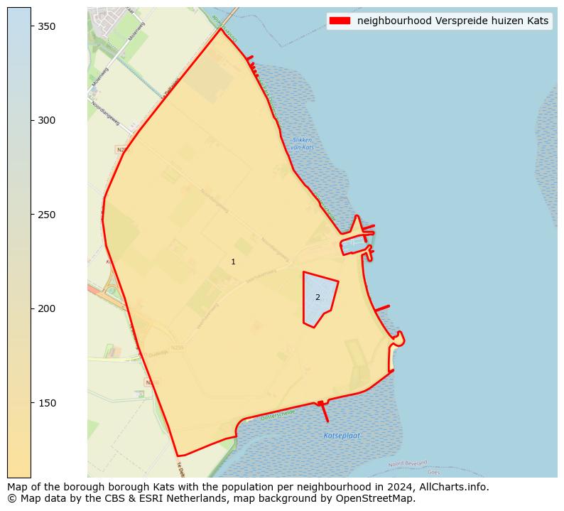 Image of the neighbourhood Verspreide huizen Kats at the map. This image is used as introduction to this page. This page shows a lot of information about the population in the neighbourhood Verspreide huizen Kats (such as the distribution by age groups of the residents, the composition of households, whether inhabitants are natives or Dutch with an immigration background, data about the houses (numbers, types, price development, use, type of property, ...) and more (car ownership, energy consumption, ...) based on open data from the Dutch Central Bureau of Statistics and various other sources!