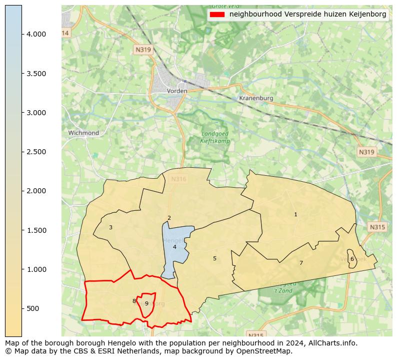 Image of the neighbourhood Verspreide huizen Keijenborg at the map. This image is used as introduction to this page. This page shows a lot of information about the population in the neighbourhood Verspreide huizen Keijenborg (such as the distribution by age groups of the residents, the composition of households, whether inhabitants are natives or Dutch with an immigration background, data about the houses (numbers, types, price development, use, type of property, ...) and more (car ownership, energy consumption, ...) based on open data from the Dutch Central Bureau of Statistics and various other sources!