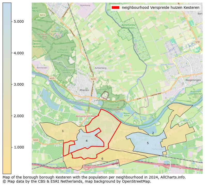 Image of the neighbourhood Verspreide huizen Kesteren at the map. This image is used as introduction to this page. This page shows a lot of information about the population in the neighbourhood Verspreide huizen Kesteren (such as the distribution by age groups of the residents, the composition of households, whether inhabitants are natives or Dutch with an immigration background, data about the houses (numbers, types, price development, use, type of property, ...) and more (car ownership, energy consumption, ...) based on open data from the Dutch Central Bureau of Statistics and various other sources!