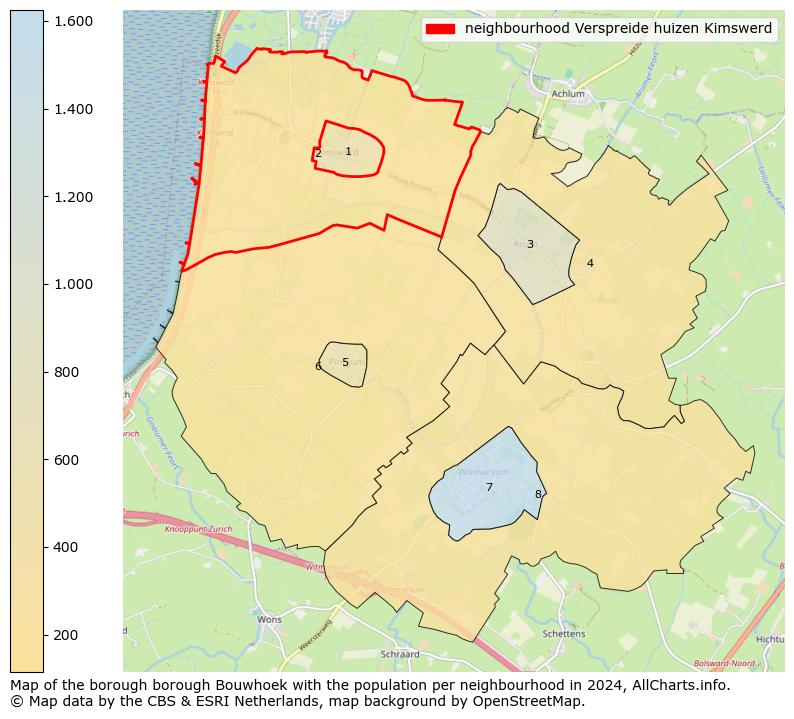 Image of the neighbourhood Verspreide huizen Kimswerd at the map. This image is used as introduction to this page. This page shows a lot of information about the population in the neighbourhood Verspreide huizen Kimswerd (such as the distribution by age groups of the residents, the composition of households, whether inhabitants are natives or Dutch with an immigration background, data about the houses (numbers, types, price development, use, type of property, ...) and more (car ownership, energy consumption, ...) based on open data from the Dutch Central Bureau of Statistics and various other sources!