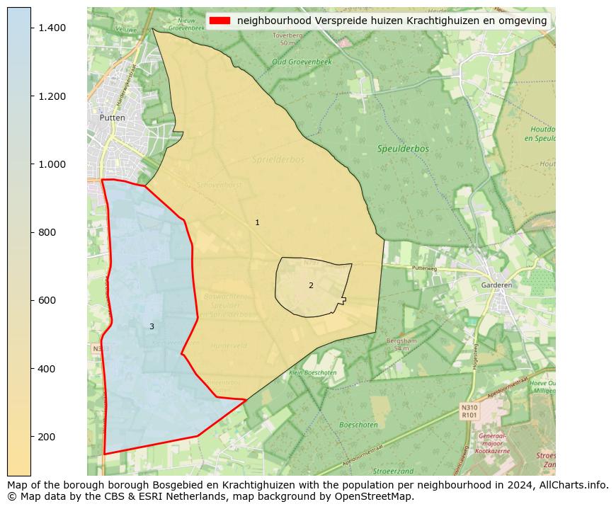 Image of the neighbourhood Verspreide huizen Krachtighuizen en omgeving at the map. This image is used as introduction to this page. This page shows a lot of information about the population in the neighbourhood Verspreide huizen Krachtighuizen en omgeving (such as the distribution by age groups of the residents, the composition of households, whether inhabitants are natives or Dutch with an immigration background, data about the houses (numbers, types, price development, use, type of property, ...) and more (car ownership, energy consumption, ...) based on open data from the Dutch Central Bureau of Statistics and various other sources!