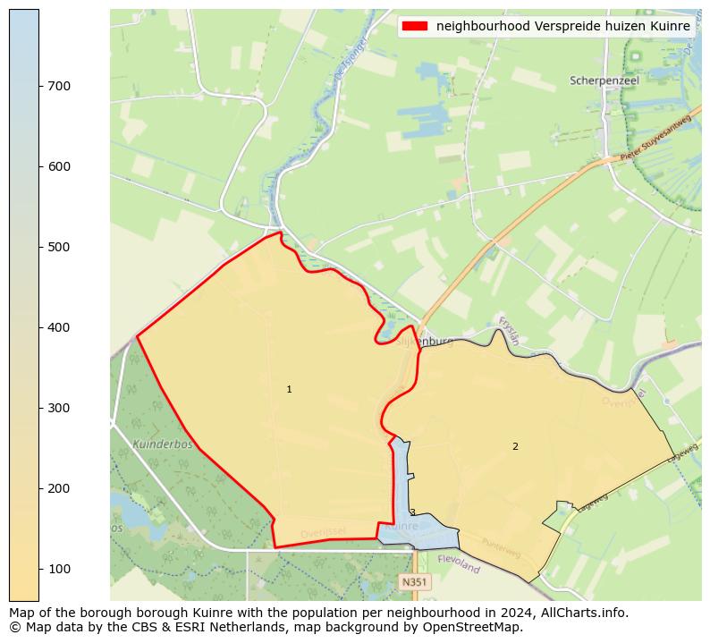 Image of the neighbourhood Verspreide huizen Kuinre at the map. This image is used as introduction to this page. This page shows a lot of information about the population in the neighbourhood Verspreide huizen Kuinre (such as the distribution by age groups of the residents, the composition of households, whether inhabitants are natives or Dutch with an immigration background, data about the houses (numbers, types, price development, use, type of property, ...) and more (car ownership, energy consumption, ...) based on open data from the Dutch Central Bureau of Statistics and various other sources!