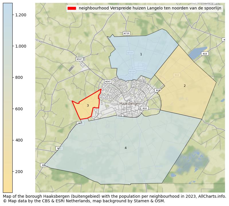 Map of the borough Haaksbergen (buitengebied) with the population per neighbourhood in 2021. This page shows a lot of information about residents (such as the distribution by age groups, family composition, gender, native or Dutch with an immigration background, ...), homes (numbers, types, price development, use, type of property, ...) and more (car ownership, energy consumption, ...) based on open data from the Dutch Central Bureau of Statistics and various other sources!