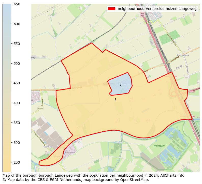 Image of the neighbourhood Verspreide huizen Langeweg at the map. This image is used as introduction to this page. This page shows a lot of information about the population in the neighbourhood Verspreide huizen Langeweg (such as the distribution by age groups of the residents, the composition of households, whether inhabitants are natives or Dutch with an immigration background, data about the houses (numbers, types, price development, use, type of property, ...) and more (car ownership, energy consumption, ...) based on open data from the Dutch Central Bureau of Statistics and various other sources!