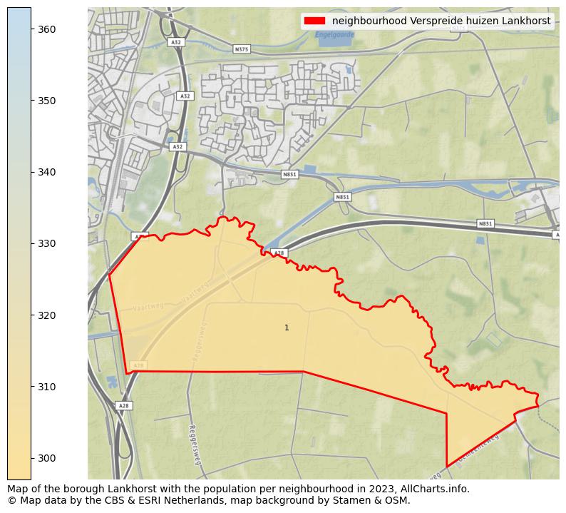 Map of the borough Lankhorst with the population per neighbourhood in 2023. This page shows a lot of information about residents (such as the distribution by age groups, family composition, gender, native or Dutch with an immigration background, ...), homes (numbers, types, price development, use, type of property, ...) and more (car ownership, energy consumption, ...) based on open data from the Dutch Central Bureau of Statistics and various other sources!