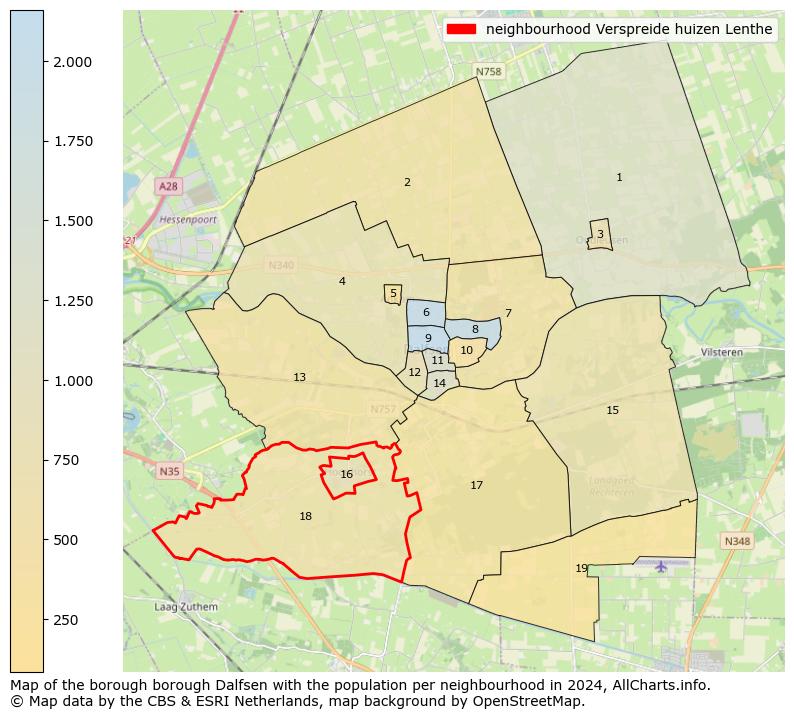 Image of the neighbourhood Verspreide huizen Lenthe at the map. This image is used as introduction to this page. This page shows a lot of information about the population in the neighbourhood Verspreide huizen Lenthe (such as the distribution by age groups of the residents, the composition of households, whether inhabitants are natives or Dutch with an immigration background, data about the houses (numbers, types, price development, use, type of property, ...) and more (car ownership, energy consumption, ...) based on open data from the Dutch Central Bureau of Statistics and various other sources!