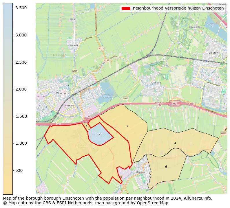 Image of the neighbourhood Verspreide huizen Linschoten at the map. This image is used as introduction to this page. This page shows a lot of information about the population in the neighbourhood Verspreide huizen Linschoten (such as the distribution by age groups of the residents, the composition of households, whether inhabitants are natives or Dutch with an immigration background, data about the houses (numbers, types, price development, use, type of property, ...) and more (car ownership, energy consumption, ...) based on open data from the Dutch Central Bureau of Statistics and various other sources!