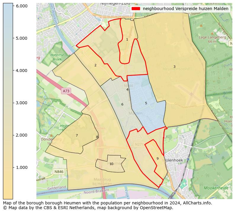 Image of the neighbourhood Verspreide huizen Malden at the map. This image is used as introduction to this page. This page shows a lot of information about the population in the neighbourhood Verspreide huizen Malden (such as the distribution by age groups of the residents, the composition of households, whether inhabitants are natives or Dutch with an immigration background, data about the houses (numbers, types, price development, use, type of property, ...) and more (car ownership, energy consumption, ...) based on open data from the Dutch Central Bureau of Statistics and various other sources!