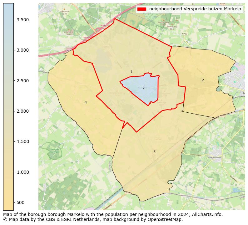 Image of the neighbourhood Verspreide huizen Markelo at the map. This image is used as introduction to this page. This page shows a lot of information about the population in the neighbourhood Verspreide huizen Markelo (such as the distribution by age groups of the residents, the composition of households, whether inhabitants are natives or Dutch with an immigration background, data about the houses (numbers, types, price development, use, type of property, ...) and more (car ownership, energy consumption, ...) based on open data from the Dutch Central Bureau of Statistics and various other sources!