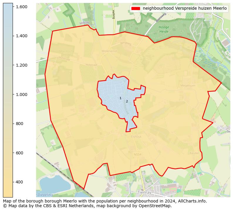 Image of the neighbourhood Verspreide huizen Meerlo at the map. This image is used as introduction to this page. This page shows a lot of information about the population in the neighbourhood Verspreide huizen Meerlo (such as the distribution by age groups of the residents, the composition of households, whether inhabitants are natives or Dutch with an immigration background, data about the houses (numbers, types, price development, use, type of property, ...) and more (car ownership, energy consumption, ...) based on open data from the Dutch Central Bureau of Statistics and various other sources!