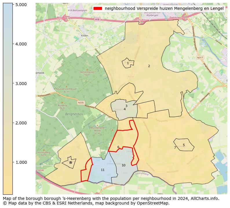 Image of the neighbourhood Verspreide huizen Mengelenberg en Lengel at the map. This image is used as introduction to this page. This page shows a lot of information about the population in the neighbourhood Verspreide huizen Mengelenberg en Lengel (such as the distribution by age groups of the residents, the composition of households, whether inhabitants are natives or Dutch with an immigration background, data about the houses (numbers, types, price development, use, type of property, ...) and more (car ownership, energy consumption, ...) based on open data from the Dutch Central Bureau of Statistics and various other sources!