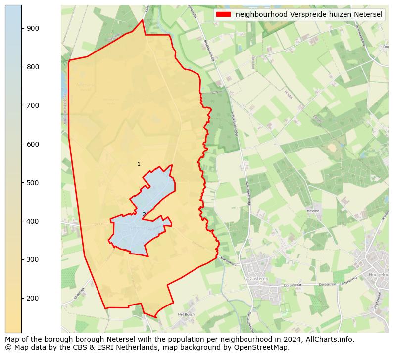 Image of the neighbourhood Verspreide huizen Netersel at the map. This image is used as introduction to this page. This page shows a lot of information about the population in the neighbourhood Verspreide huizen Netersel (such as the distribution by age groups of the residents, the composition of households, whether inhabitants are natives or Dutch with an immigration background, data about the houses (numbers, types, price development, use, type of property, ...) and more (car ownership, energy consumption, ...) based on open data from the Dutch Central Bureau of Statistics and various other sources!