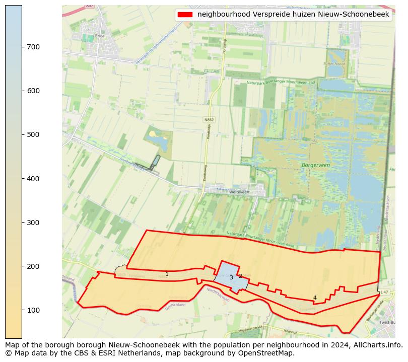 Image of the neighbourhood Verspreide huizen Nieuw-Schoonebeek at the map. This image is used as introduction to this page. This page shows a lot of information about the population in the neighbourhood Verspreide huizen Nieuw-Schoonebeek (such as the distribution by age groups of the residents, the composition of households, whether inhabitants are natives or Dutch with an immigration background, data about the houses (numbers, types, price development, use, type of property, ...) and more (car ownership, energy consumption, ...) based on open data from the Dutch Central Bureau of Statistics and various other sources!