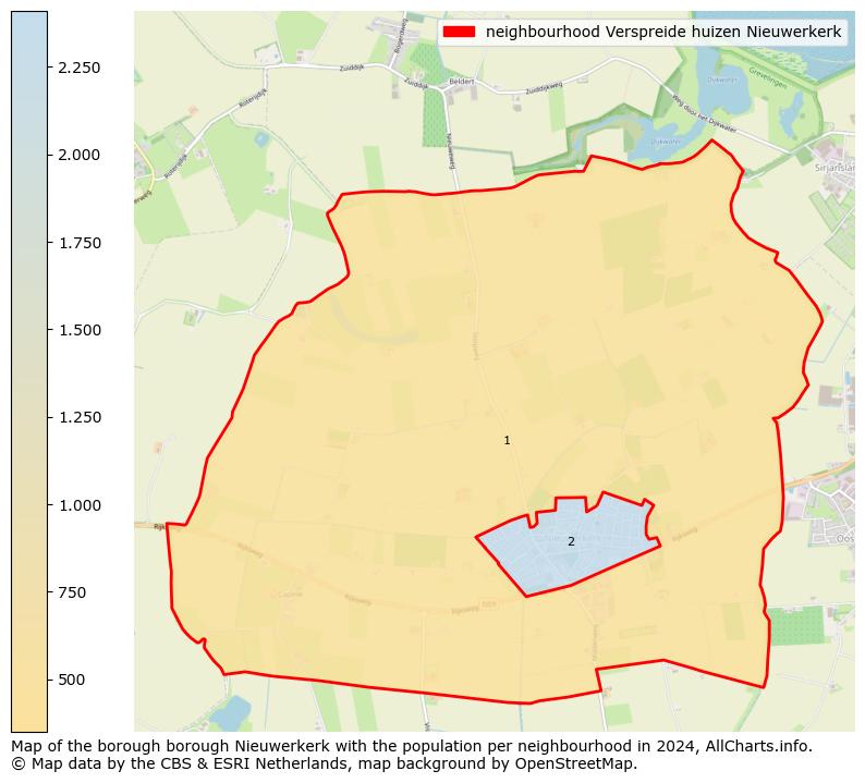 Image of the neighbourhood Verspreide huizen Nieuwerkerk at the map. This image is used as introduction to this page. This page shows a lot of information about the population in the neighbourhood Verspreide huizen Nieuwerkerk (such as the distribution by age groups of the residents, the composition of households, whether inhabitants are natives or Dutch with an immigration background, data about the houses (numbers, types, price development, use, type of property, ...) and more (car ownership, energy consumption, ...) based on open data from the Dutch Central Bureau of Statistics and various other sources!