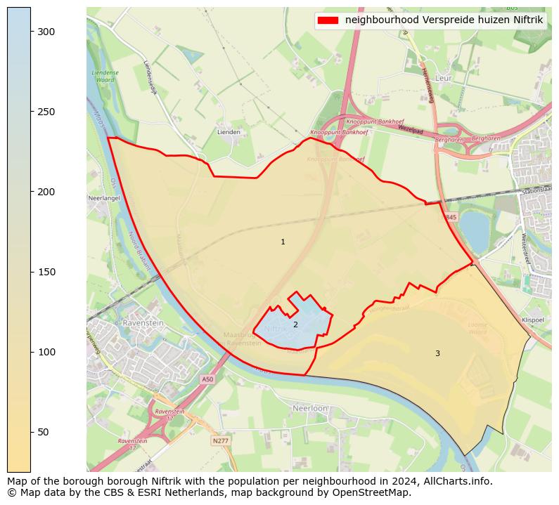 Image of the neighbourhood Verspreide huizen Niftrik at the map. This image is used as introduction to this page. This page shows a lot of information about the population in the neighbourhood Verspreide huizen Niftrik (such as the distribution by age groups of the residents, the composition of households, whether inhabitants are natives or Dutch with an immigration background, data about the houses (numbers, types, price development, use, type of property, ...) and more (car ownership, energy consumption, ...) based on open data from the Dutch Central Bureau of Statistics and various other sources!