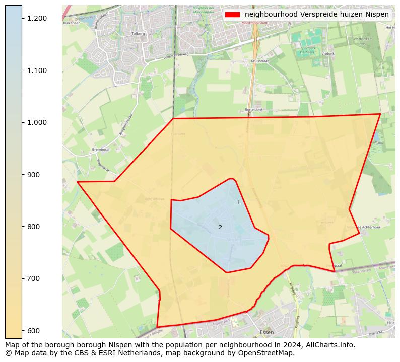 Image of the neighbourhood Verspreide huizen Nispen at the map. This image is used as introduction to this page. This page shows a lot of information about the population in the neighbourhood Verspreide huizen Nispen (such as the distribution by age groups of the residents, the composition of households, whether inhabitants are natives or Dutch with an immigration background, data about the houses (numbers, types, price development, use, type of property, ...) and more (car ownership, energy consumption, ...) based on open data from the Dutch Central Bureau of Statistics and various other sources!