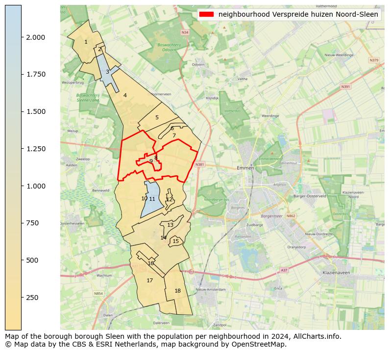 Image of the neighbourhood Verspreide huizen Noord-Sleen at the map. This image is used as introduction to this page. This page shows a lot of information about the population in the neighbourhood Verspreide huizen Noord-Sleen (such as the distribution by age groups of the residents, the composition of households, whether inhabitants are natives or Dutch with an immigration background, data about the houses (numbers, types, price development, use, type of property, ...) and more (car ownership, energy consumption, ...) based on open data from the Dutch Central Bureau of Statistics and various other sources!