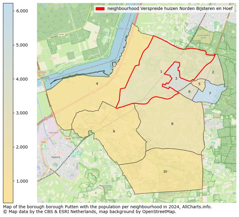 Image of the neighbourhood Verspreide huizen Norden Bijsteren en Hoef at the map. This image is used as introduction to this page. This page shows a lot of information about the population in the neighbourhood Verspreide huizen Norden Bijsteren en Hoef (such as the distribution by age groups of the residents, the composition of households, whether inhabitants are natives or Dutch with an immigration background, data about the houses (numbers, types, price development, use, type of property, ...) and more (car ownership, energy consumption, ...) based on open data from the Dutch Central Bureau of Statistics and various other sources!