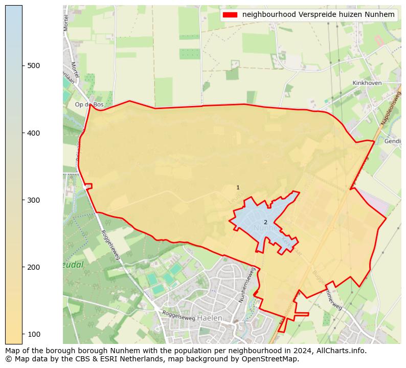 Image of the neighbourhood Verspreide huizen Nunhem at the map. This image is used as introduction to this page. This page shows a lot of information about the population in the neighbourhood Verspreide huizen Nunhem (such as the distribution by age groups of the residents, the composition of households, whether inhabitants are natives or Dutch with an immigration background, data about the houses (numbers, types, price development, use, type of property, ...) and more (car ownership, energy consumption, ...) based on open data from the Dutch Central Bureau of Statistics and various other sources!