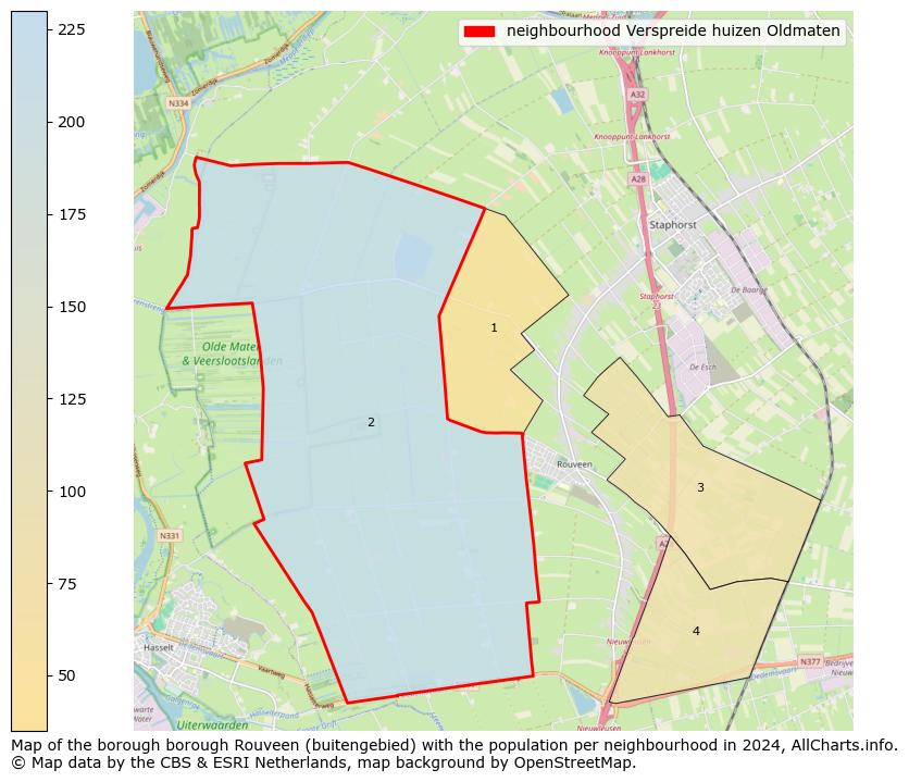 Image of the neighbourhood Verspreide huizen Oldmaten at the map. This image is used as introduction to this page. This page shows a lot of information about the population in the neighbourhood Verspreide huizen Oldmaten (such as the distribution by age groups of the residents, the composition of households, whether inhabitants are natives or Dutch with an immigration background, data about the houses (numbers, types, price development, use, type of property, ...) and more (car ownership, energy consumption, ...) based on open data from the Dutch Central Bureau of Statistics and various other sources!