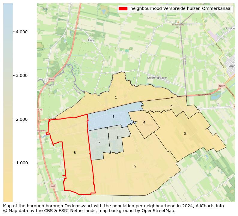 Image of the neighbourhood Verspreide huizen Ommerkanaal at the map. This image is used as introduction to this page. This page shows a lot of information about the population in the neighbourhood Verspreide huizen Ommerkanaal (such as the distribution by age groups of the residents, the composition of households, whether inhabitants are natives or Dutch with an immigration background, data about the houses (numbers, types, price development, use, type of property, ...) and more (car ownership, energy consumption, ...) based on open data from the Dutch Central Bureau of Statistics and various other sources!