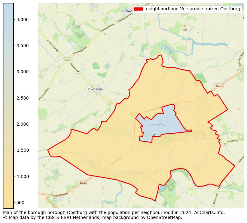 Image of the neighbourhood Verspreide huizen Oostburg at the map. This image is used as introduction to this page. This page shows a lot of information about the population in the neighbourhood Verspreide huizen Oostburg (such as the distribution by age groups of the residents, the composition of households, whether inhabitants are natives or Dutch with an immigration background, data about the houses (numbers, types, price development, use, type of property, ...) and more (car ownership, energy consumption, ...) based on open data from the Dutch Central Bureau of Statistics and various other sources!