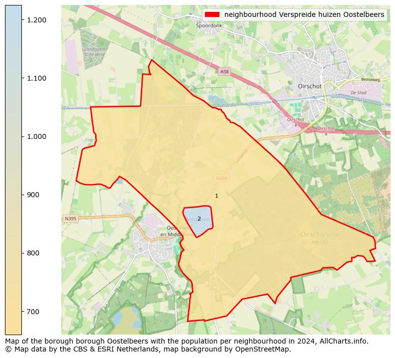 Image of the neighbourhood Verspreide huizen Oostelbeers at the map. This image is used as introduction to this page. This page shows a lot of information about the population in the neighbourhood Verspreide huizen Oostelbeers (such as the distribution by age groups of the residents, the composition of households, whether inhabitants are natives or Dutch with an immigration background, data about the houses (numbers, types, price development, use, type of property, ...) and more (car ownership, energy consumption, ...) based on open data from the Dutch Central Bureau of Statistics and various other sources!