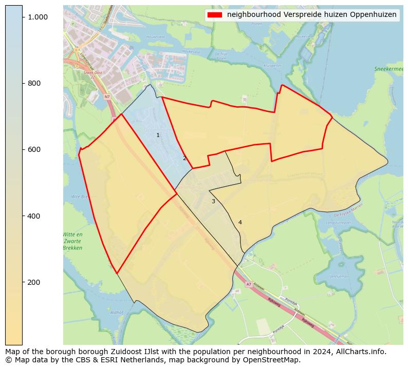 Image of the neighbourhood Verspreide huizen Oppenhuizen at the map. This image is used as introduction to this page. This page shows a lot of information about the population in the neighbourhood Verspreide huizen Oppenhuizen (such as the distribution by age groups of the residents, the composition of households, whether inhabitants are natives or Dutch with an immigration background, data about the houses (numbers, types, price development, use, type of property, ...) and more (car ownership, energy consumption, ...) based on open data from the Dutch Central Bureau of Statistics and various other sources!