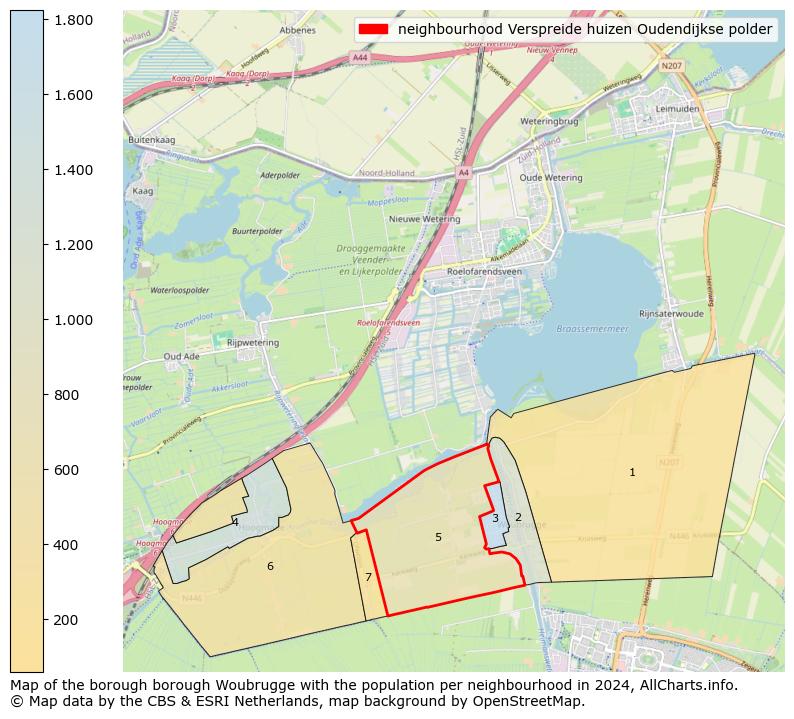 Image of the neighbourhood Verspreide huizen Oudendijkse polder at the map. This image is used as introduction to this page. This page shows a lot of information about the population in the neighbourhood Verspreide huizen Oudendijkse polder (such as the distribution by age groups of the residents, the composition of households, whether inhabitants are natives or Dutch with an immigration background, data about the houses (numbers, types, price development, use, type of property, ...) and more (car ownership, energy consumption, ...) based on open data from the Dutch Central Bureau of Statistics and various other sources!