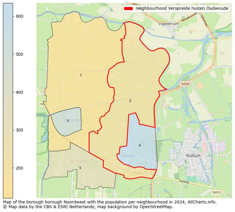 Image of the neighbourhood Verspreide huizen Oudwoude at the map. This image is used as introduction to this page. This page shows a lot of information about the population in the neighbourhood Verspreide huizen Oudwoude (such as the distribution by age groups of the residents, the composition of households, whether inhabitants are natives or Dutch with an immigration background, data about the houses (numbers, types, price development, use, type of property, ...) and more (car ownership, energy consumption, ...) based on open data from the Dutch Central Bureau of Statistics and various other sources!