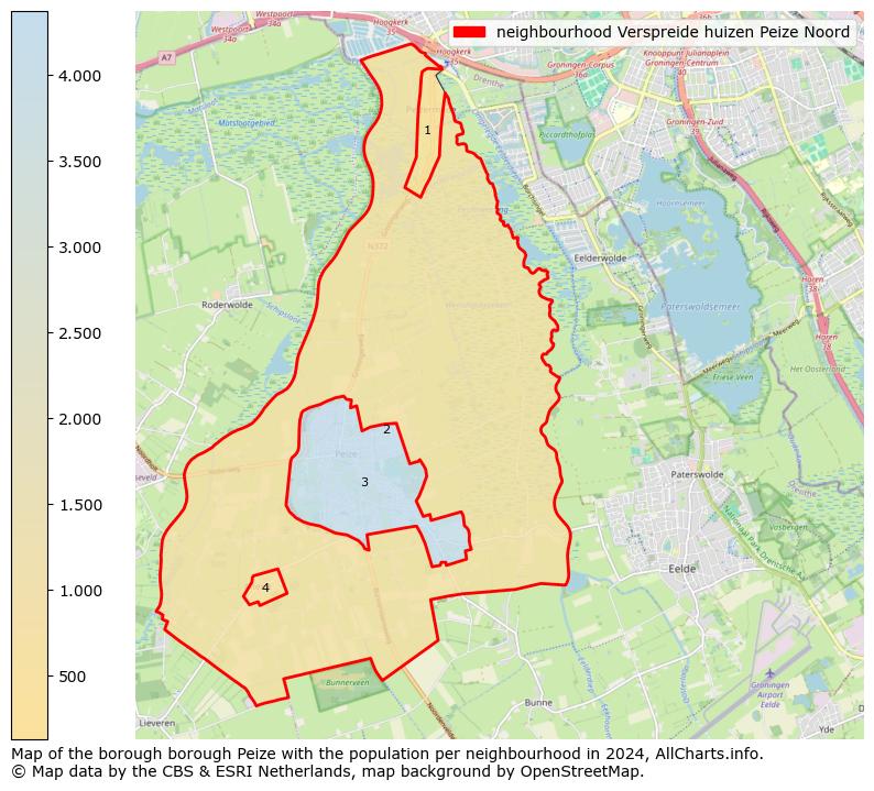 Image of the neighbourhood Verspreide huizen Peize Noord at the map. This image is used as introduction to this page. This page shows a lot of information about the population in the neighbourhood Verspreide huizen Peize Noord (such as the distribution by age groups of the residents, the composition of households, whether inhabitants are natives or Dutch with an immigration background, data about the houses (numbers, types, price development, use, type of property, ...) and more (car ownership, energy consumption, ...) based on open data from the Dutch Central Bureau of Statistics and various other sources!