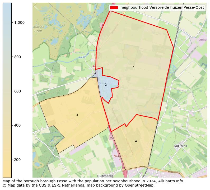 Image of the neighbourhood Verspreide huizen Pesse-Oost at the map. This image is used as introduction to this page. This page shows a lot of information about the population in the neighbourhood Verspreide huizen Pesse-Oost (such as the distribution by age groups of the residents, the composition of households, whether inhabitants are natives or Dutch with an immigration background, data about the houses (numbers, types, price development, use, type of property, ...) and more (car ownership, energy consumption, ...) based on open data from the Dutch Central Bureau of Statistics and various other sources!