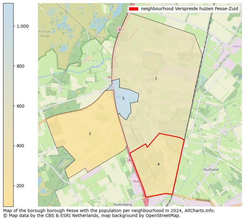 Image of the neighbourhood Verspreide huizen Pesse-Zuid at the map. This image is used as introduction to this page. This page shows a lot of information about the population in the neighbourhood Verspreide huizen Pesse-Zuid (such as the distribution by age groups of the residents, the composition of households, whether inhabitants are natives or Dutch with an immigration background, data about the houses (numbers, types, price development, use, type of property, ...) and more (car ownership, energy consumption, ...) based on open data from the Dutch Central Bureau of Statistics and various other sources!