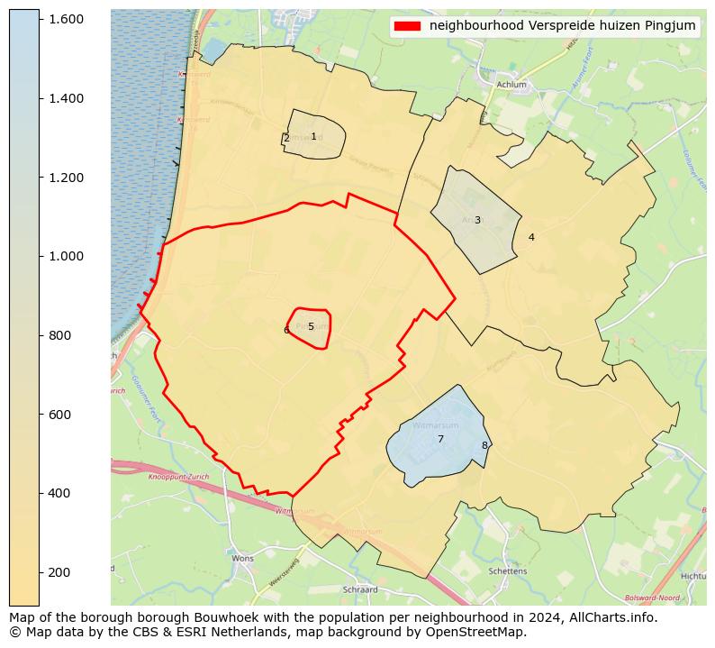 Image of the neighbourhood Verspreide huizen Pingjum at the map. This image is used as introduction to this page. This page shows a lot of information about the population in the neighbourhood Verspreide huizen Pingjum (such as the distribution by age groups of the residents, the composition of households, whether inhabitants are natives or Dutch with an immigration background, data about the houses (numbers, types, price development, use, type of property, ...) and more (car ownership, energy consumption, ...) based on open data from the Dutch Central Bureau of Statistics and various other sources!