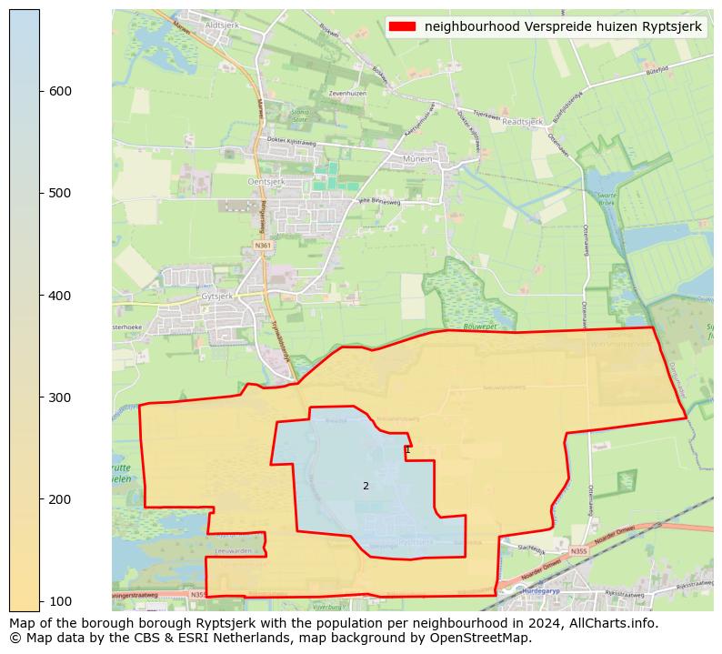 Image of the neighbourhood Verspreide huizen Ryptsjerk at the map. This image is used as introduction to this page. This page shows a lot of information about the population in the neighbourhood Verspreide huizen Ryptsjerk (such as the distribution by age groups of the residents, the composition of households, whether inhabitants are natives or Dutch with an immigration background, data about the houses (numbers, types, price development, use, type of property, ...) and more (car ownership, energy consumption, ...) based on open data from the Dutch Central Bureau of Statistics and various other sources!