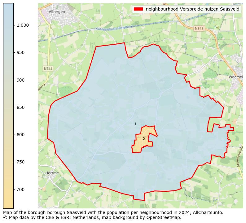 Image of the neighbourhood Verspreide huizen Saasveld at the map. This image is used as introduction to this page. This page shows a lot of information about the population in the neighbourhood Verspreide huizen Saasveld (such as the distribution by age groups of the residents, the composition of households, whether inhabitants are natives or Dutch with an immigration background, data about the houses (numbers, types, price development, use, type of property, ...) and more (car ownership, energy consumption, ...) based on open data from the Dutch Central Bureau of Statistics and various other sources!