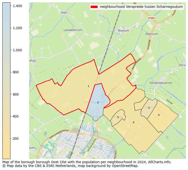 Image of the neighbourhood Verspreide huizen Scharnegoutum at the map. This image is used as introduction to this page. This page shows a lot of information about the population in the neighbourhood Verspreide huizen Scharnegoutum (such as the distribution by age groups of the residents, the composition of households, whether inhabitants are natives or Dutch with an immigration background, data about the houses (numbers, types, price development, use, type of property, ...) and more (car ownership, energy consumption, ...) based on open data from the Dutch Central Bureau of Statistics and various other sources!