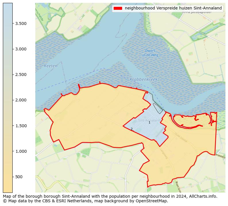 Image of the neighbourhood Verspreide huizen Sint-Annaland at the map. This image is used as introduction to this page. This page shows a lot of information about the population in the neighbourhood Verspreide huizen Sint-Annaland (such as the distribution by age groups of the residents, the composition of households, whether inhabitants are natives or Dutch with an immigration background, data about the houses (numbers, types, price development, use, type of property, ...) and more (car ownership, energy consumption, ...) based on open data from the Dutch Central Bureau of Statistics and various other sources!