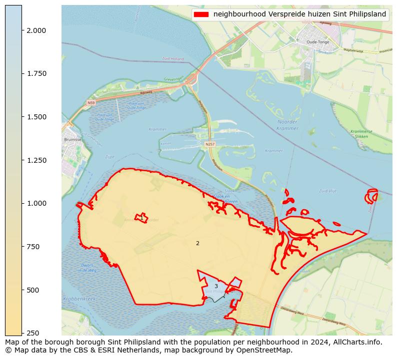 Image of the neighbourhood Verspreide huizen Sint Philipsland at the map. This image is used as introduction to this page. This page shows a lot of information about the population in the neighbourhood Verspreide huizen Sint Philipsland (such as the distribution by age groups of the residents, the composition of households, whether inhabitants are natives or Dutch with an immigration background, data about the houses (numbers, types, price development, use, type of property, ...) and more (car ownership, energy consumption, ...) based on open data from the Dutch Central Bureau of Statistics and various other sources!