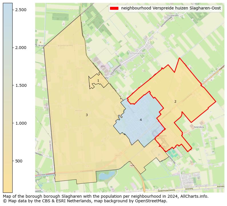 Image of the neighbourhood Verspreide huizen Slagharen-Oost at the map. This image is used as introduction to this page. This page shows a lot of information about the population in the neighbourhood Verspreide huizen Slagharen-Oost (such as the distribution by age groups of the residents, the composition of households, whether inhabitants are natives or Dutch with an immigration background, data about the houses (numbers, types, price development, use, type of property, ...) and more (car ownership, energy consumption, ...) based on open data from the Dutch Central Bureau of Statistics and various other sources!