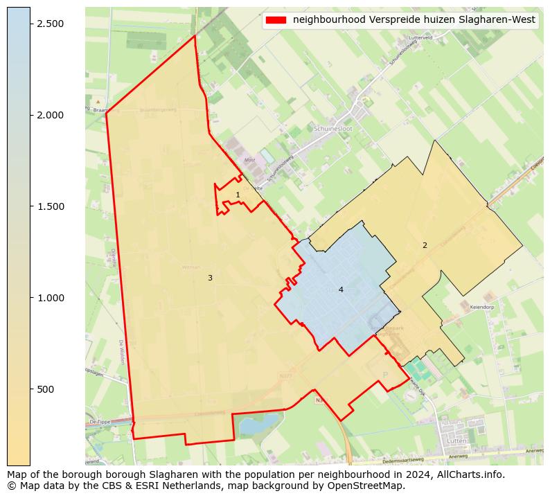 Image of the neighbourhood Verspreide huizen Slagharen-West at the map. This image is used as introduction to this page. This page shows a lot of information about the population in the neighbourhood Verspreide huizen Slagharen-West (such as the distribution by age groups of the residents, the composition of households, whether inhabitants are natives or Dutch with an immigration background, data about the houses (numbers, types, price development, use, type of property, ...) and more (car ownership, energy consumption, ...) based on open data from the Dutch Central Bureau of Statistics and various other sources!