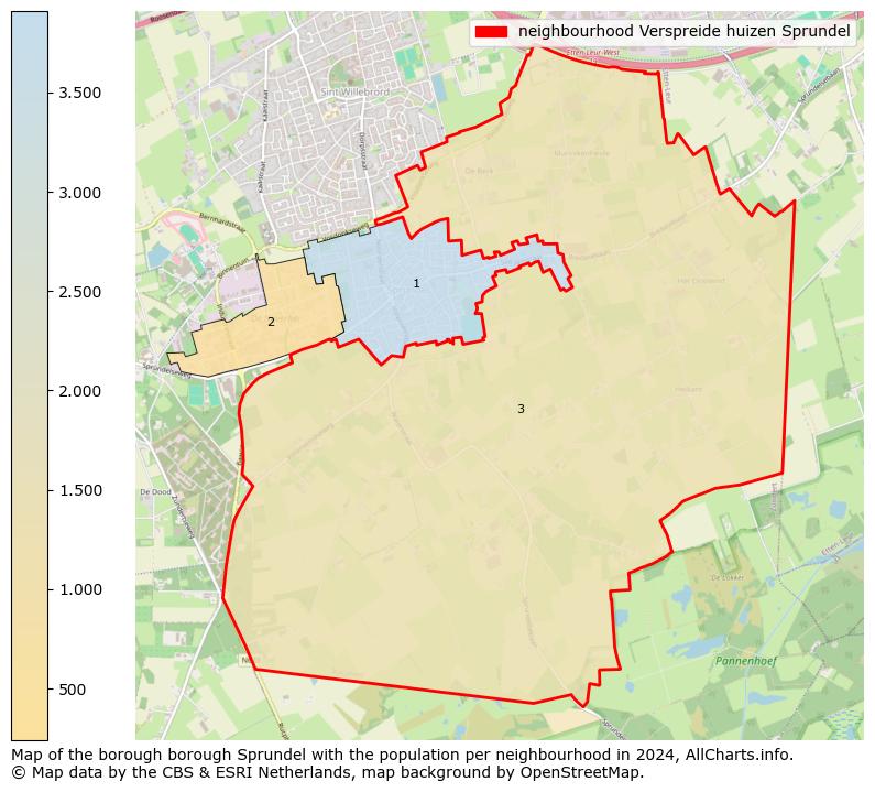 Image of the neighbourhood Verspreide huizen Sprundel at the map. This image is used as introduction to this page. This page shows a lot of information about the population in the neighbourhood Verspreide huizen Sprundel (such as the distribution by age groups of the residents, the composition of households, whether inhabitants are natives or Dutch with an immigration background, data about the houses (numbers, types, price development, use, type of property, ...) and more (car ownership, energy consumption, ...) based on open data from the Dutch Central Bureau of Statistics and various other sources!