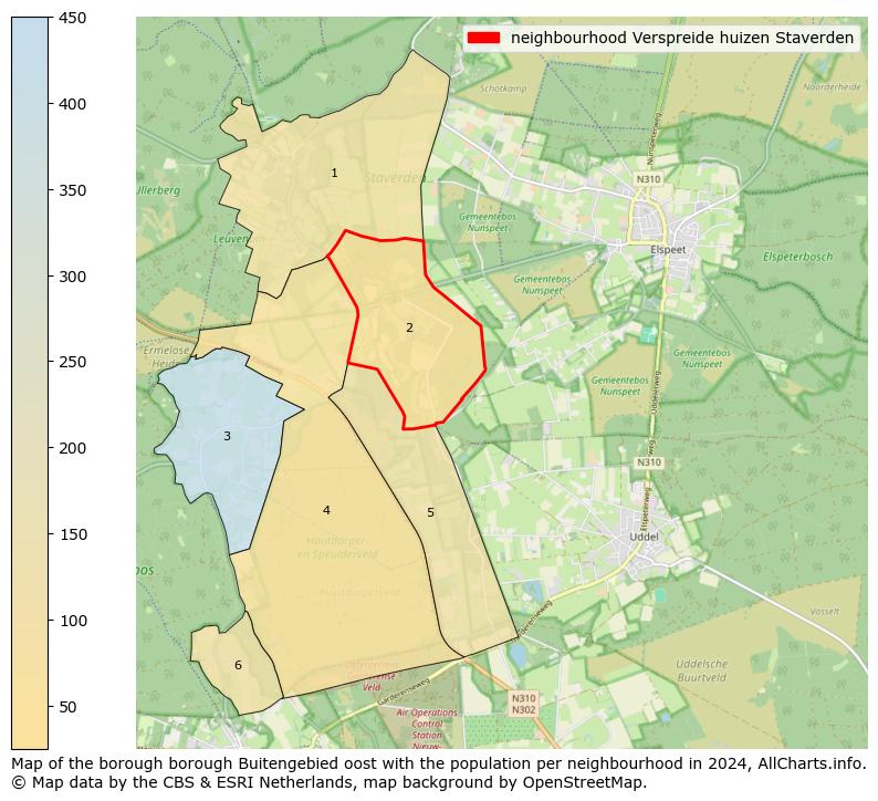 Image of the neighbourhood Verspreide huizen Staverden at the map. This image is used as introduction to this page. This page shows a lot of information about the population in the neighbourhood Verspreide huizen Staverden (such as the distribution by age groups of the residents, the composition of households, whether inhabitants are natives or Dutch with an immigration background, data about the houses (numbers, types, price development, use, type of property, ...) and more (car ownership, energy consumption, ...) based on open data from the Dutch Central Bureau of Statistics and various other sources!