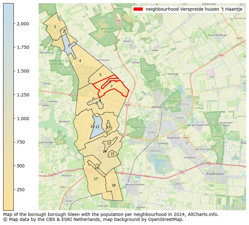 Image of the neighbourhood Verspreide huizen ’t Haantje at the map. This image is used as introduction to this page. This page shows a lot of information about the population in the neighbourhood Verspreide huizen ’t Haantje (such as the distribution by age groups of the residents, the composition of households, whether inhabitants are natives or Dutch with an immigration background, data about the houses (numbers, types, price development, use, type of property, ...) and more (car ownership, energy consumption, ...) based on open data from the Dutch Central Bureau of Statistics and various other sources!