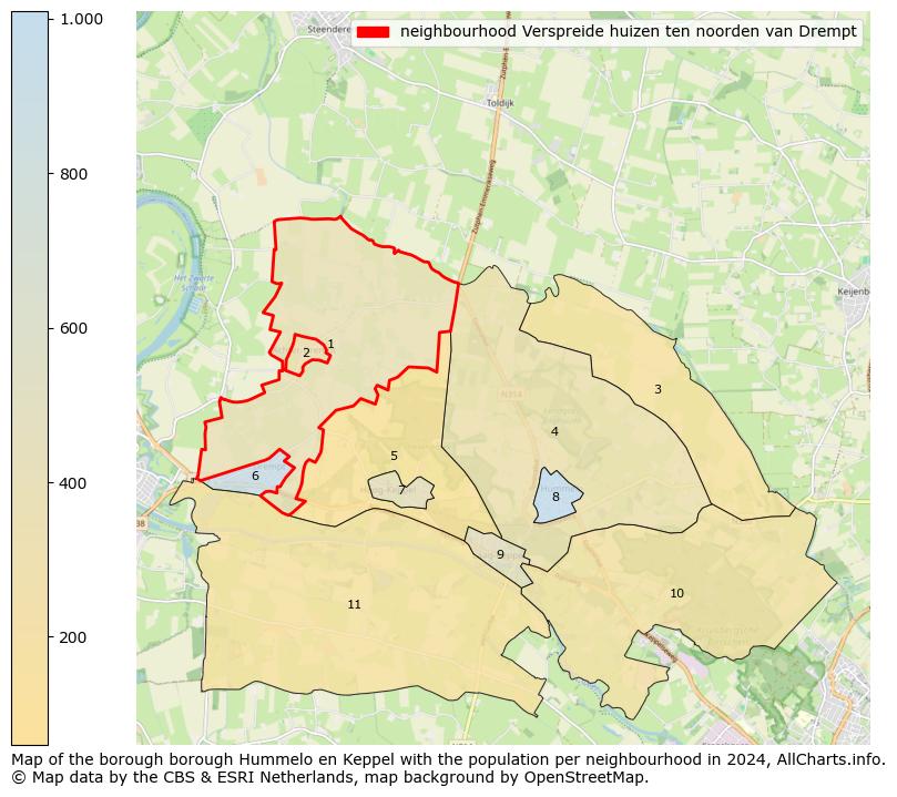 Image of the neighbourhood Verspreide huizen ten noorden van Drempt at the map. This image is used as introduction to this page. This page shows a lot of information about the population in the neighbourhood Verspreide huizen ten noorden van Drempt (such as the distribution by age groups of the residents, the composition of households, whether inhabitants are natives or Dutch with an immigration background, data about the houses (numbers, types, price development, use, type of property, ...) and more (car ownership, energy consumption, ...) based on open data from the Dutch Central Bureau of Statistics and various other sources!