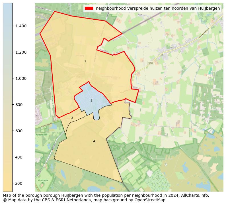 Image of the neighbourhood Verspreide huizen ten noorden van Huijbergen at the map. This image is used as introduction to this page. This page shows a lot of information about the population in the neighbourhood Verspreide huizen ten noorden van Huijbergen (such as the distribution by age groups of the residents, the composition of households, whether inhabitants are natives or Dutch with an immigration background, data about the houses (numbers, types, price development, use, type of property, ...) and more (car ownership, energy consumption, ...) based on open data from the Dutch Central Bureau of Statistics and various other sources!