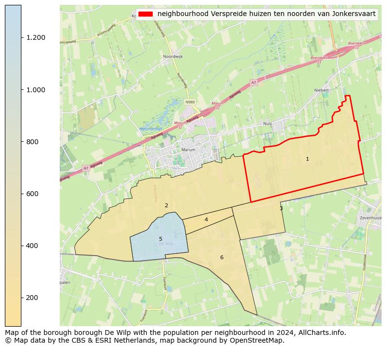 Image of the neighbourhood Verspreide huizen ten noorden van Jonkersvaart at the map. This image is used as introduction to this page. This page shows a lot of information about the population in the neighbourhood Verspreide huizen ten noorden van Jonkersvaart (such as the distribution by age groups of the residents, the composition of households, whether inhabitants are natives or Dutch with an immigration background, data about the houses (numbers, types, price development, use, type of property, ...) and more (car ownership, energy consumption, ...) based on open data from the Dutch Central Bureau of Statistics and various other sources!