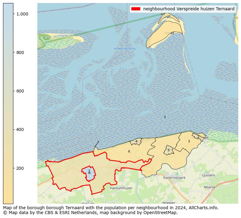 Image of the neighbourhood Verspreide huizen Ternaard at the map. This image is used as introduction to this page. This page shows a lot of information about the population in the neighbourhood Verspreide huizen Ternaard (such as the distribution by age groups of the residents, the composition of households, whether inhabitants are natives or Dutch with an immigration background, data about the houses (numbers, types, price development, use, type of property, ...) and more (car ownership, energy consumption, ...) based on open data from the Dutch Central Bureau of Statistics and various other sources!